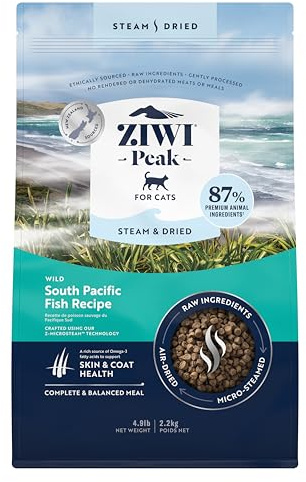 Ziwi Peak Steam & Dried Katzenfutter Fisch 2,2 kg