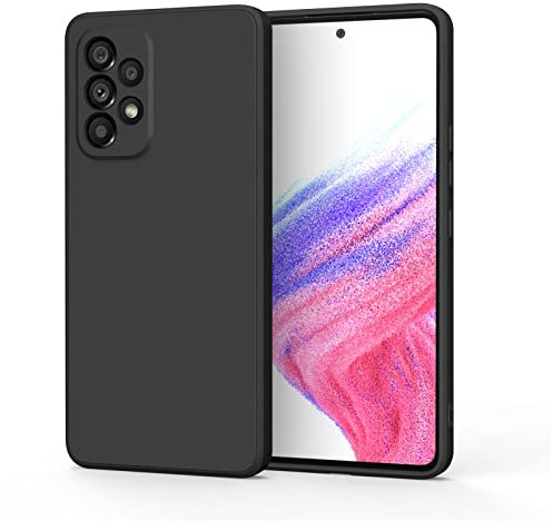 Vancle Cover per Samsung Galaxy A53 5G, Custodia Protettiva Silicone con Morbida Fodera in Microfibra per Samsung Galaxy A53