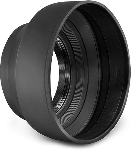 Digital Nc Gegenlichtblende Aus Gummi, Zusammenklappbares Design Für Die Coolpix P900 P950
