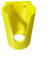 Wall Mounted Gas Bottle Storage Holder, 75mm Diameter, 3 Colours - Red, Black, Yellow, Includes 3 Screws, Made in UK… (YELLOW)