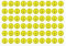 10 Blatt Spannung Sicherheitswarnaufkleber, 1 cm Elektrische Sicherheitsaufkleber, Elektrische Erdungsaufkleber Symbol Aufkleber Gelb (600 Stücke Gesamt)