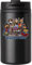 The Big Bark Theory Tasse à café isotherme à double paroi avec couvercle étanche pour boissons chaudes et froides Noir