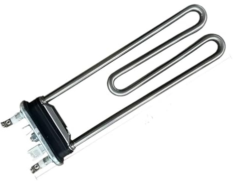 1pc Heating tube For Drum Washing Machine IQ100/300/500/700 25.5CM 230V 1800W Sensor 4.5K Heater Wire Washer Repair Part(1800W)