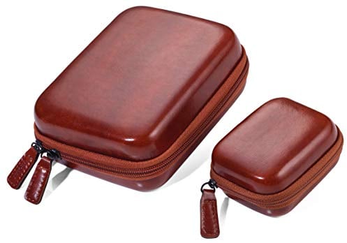TROIKA Organizer-Set mit Reißverschluss ONPACK - Hardcase Taschenorganizer - Kleines Etui: 2 Innenfächer - Großes Etui: 2 Innenfächer und 1 Entnehmbare Elastikband-Einlage (Every Day Carry)