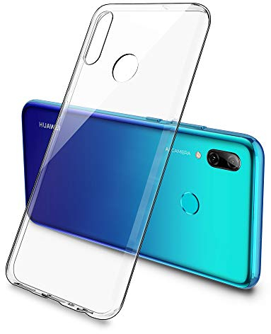 Simpeak Cover Compatibile per Huawei P Smart 2019, Custodia per Huawei P Smart 2019 6,21 Liquid Crystal Estremamente Sottile & Puro Trasparente Cover