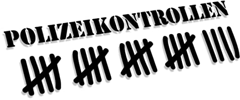 Decus Shop Polizeikontrollen Strichliste // Sticker OEM JDM Style Aufkleber