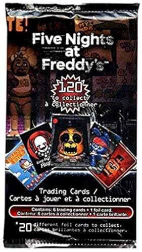 MVS WHOLESALE 10 Packs of FIVE NIGHTS AT FREDDY'S Trading Cards, Collectors item