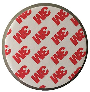 Rauchmelder Magnethalter - 1er Set - Selbstklebend für alle gängigen Rauchmelder - 3M Klebepads mit Magnethalterung zur einfachen Befestigung ohne Bohren und Schrauben