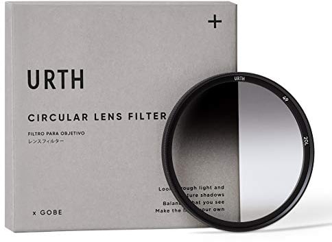 Urth 49 mm Grauverlaufsfilter Soft ND8 GND Filter (Plus+)