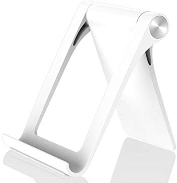 ZKHD Téléphone Portable Support, Support Tablette pour Bureau, Voiture, Lit, Maison Et en Vol De L'avion Accessoires Voyage Gadgets Voyage Universa,Blanc