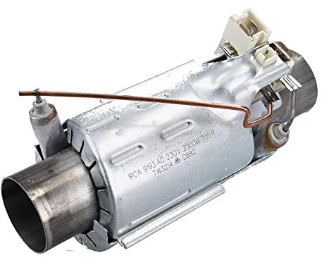 DL-pro, 2000W 230V Heating Element Instantaneous Water Heater, 32 mm, for Dishwasher, Suitable for AEG Electrolux & more