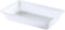 COM-FORT HOUSE | Bandeja de Plástico | Barreño de Plástico Rectangular | Bandeja de Almacenamiento | Color Blanco | Tamaño 1: 305x195x60 | Pack de 6 Unidades