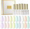 ROSALIND Gel Nagellack UV Set Shellac Pastell Gellack Set Makrone Süss Süßigkeiten Gelnägel Farben Gel Den Frühling Valentinstag Gel Semi Permanent Blaues Violettes Farbe 10PCS