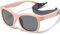 Musivon Lunette de Soleil Bebe 6 mois - 3 ans, Lunette de Soleil Enfant Polarisées Fille Garçon Cadre Flexible Pour Fête de Vacances à La Plage