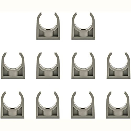 10 Stück 32mm DN25 Rohrschelle Klemmschelle, PPR U Förmige Wasserversorgung Rohrclip Rohrschellen Wasserrohr Feste Clips aus Kunststoff