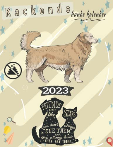 Kackende hunde kalender: 12-Monats-Kalender Kacken von Hunden, täglicher Planer, persönlicher Planer, Tage Mission