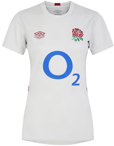 Umbro Damen England Gym Tee (O2) T-Shirt, Foggy Dew Metall tibetisch rot, 42