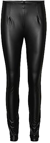 Noisy may Women's Nmaloha Hw Skinny Coated Leggings Noos