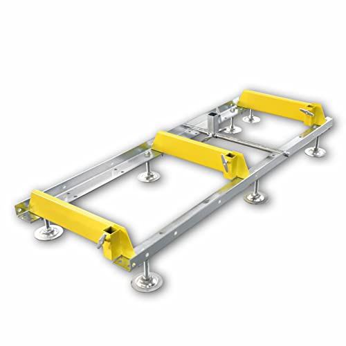 BAMATO BBSW400EXT Rollbahnverlängerung (1,2m) für Blockbandsäge BBSW-400 Serie, Auflagebock zur Verlängerung der Schnittlänge, robust & einfach