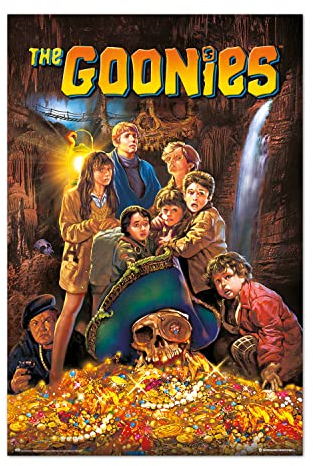 Grupo Erik Offizielles The Goonies Treasure Poster – 91 x 61,5 cm – Versand gerollt – Coole Poster – Kunstposter – Poster & Drucke – Wandposter
