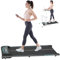 CITYSPORTS Treadmills for home,Under Desk Treadmill Ultra Slim Walking Pad with Remote,LED Display and Bluetooth Speaker,Compact Motorised Treadmill,No Assembly (GREEN)