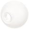 Housoutil Abat-Jour En Verre Globe Abat-Jour G9 Douille Sphère Couvercle De Lampe 80Mm Boule Abat-Jour Remplacement Pour Suspension Lustre Applique Murale