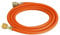 Hamilton Gas Products LPG Gas Blow Torch Hose Assembly - 2m of Hose with 3/8 Left Hand BSP Fittings | Compatible with Blow Torches & LPG Applications | for Roofing, Weed Burning, Snow or Ice Melting