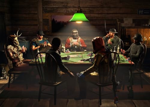 Displate Offiziell Rust MetallPoster Magnetische Befestigung Inklusive Lizenziert Bilder Hochwertiges Poster Rust - Ace - Size M - 45 cm x 32 cm