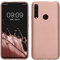 kwmobile Case kompatibel mit Honor 9X (EU-Version) Hülle - Schutzhülle aus Silikon metallisch schimmernd - Handyhülle Metallic Rosegold