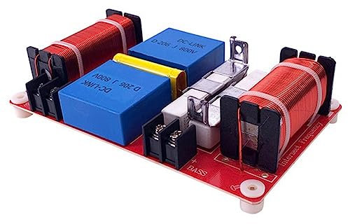 Janasiba Filtre crossover Hi-Fi HiFi haute fidélité audio 400 W pour caisson de basses