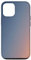 Hülle für iPhone 15 Pro Farbverlauf Pfirsich und Schieferblau