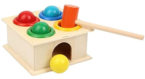 Holz Babyspielzeug Kinder Holzhammer Spielzeug Klopfbank Geschenke Spiel Kleinkind Spielzeug