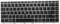 Replacement Silver Keyboard with Backlit for HP EliteBook 840 G5 840 G6 846 G5 745 G5 745 G6 ZBook 14u G5 ZBook 14u G6 US English Layout