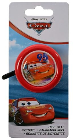 Volare Disney Cars Fahrradklingel - Jungen - Rot