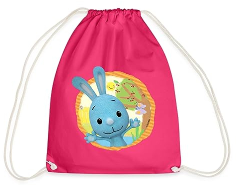 Spreadshirt KiKANiNCHEN Kaninchen Sommertag Am See Turnbeutel, One size, Fuchsia