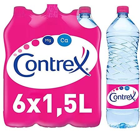 CONTREX - Eau Minérale Naturelle Pack De 6X1.5L - L'unité