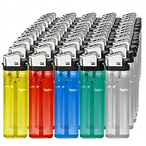 TOBALIQ 50 Stück Feuerzeuge