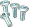 NO LOGO WJN-Motor, 8 X Argent 22mm M8 Titane de Moteur de Moto Moto Rotor de Frein arrière Vis moyeu Disque Boulon