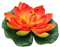 Hemoton Künstliche Lotus Lotusblume Schwimmende Seerose Lotusblüte Lotusblatt für Garten Deko Gartenteich Pool Aquarium Fisch Teich Wasserpflanzen