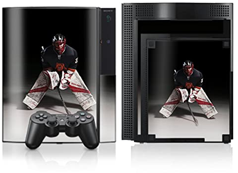 DeinDesign Skin kompatibel mit Sony Playstation 3 Folie Sticker Eishockey Sport Hobby