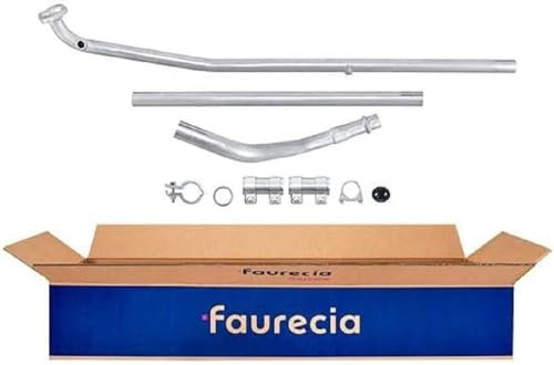 HELLA 8LA 366 000-181 Abgasrohr - Easy2Fit® Kit - vorne - dreiteilig - Set mit Anbauteilen - für u.a. TOYOTA AYGO