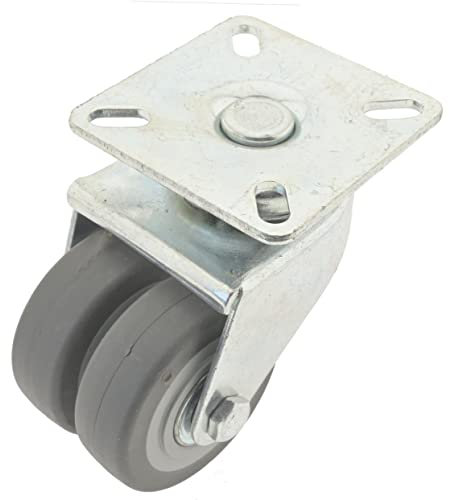 Apparate-Doppelrolle, Lenkrolle, 50mm Transportrollen Möbelrollen