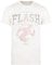 Cotton Soul DC Comics The Flash Athletics Herren-T-Shirt, Natur, Natural, L