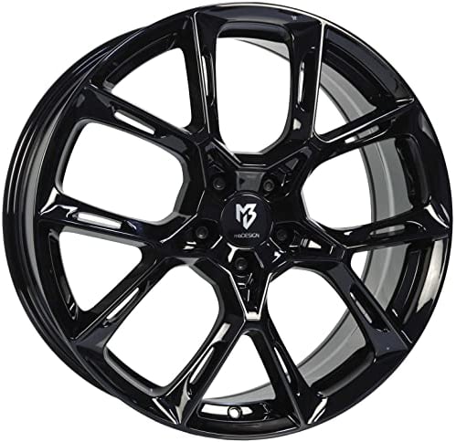 MB Design Felge KX1 9.0Jx21 ET26 5x112 Glanzschwarz kompatibel mit Mercedes-Benz GLC S