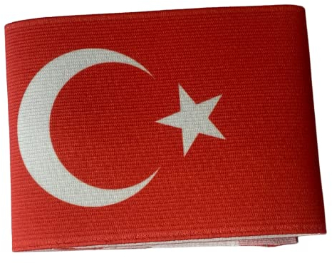 Captain Fußball-Armband Ihrer Auswahl / ID-Armband / Sport-Team-Zubehör, elastisch, Unisex, geeignet für mehrere Sportarten (Unisex: 8 x 30 cm, Türkei)