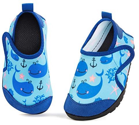 Unisex Escarpines para Niña Niño Zapatos de Agua de Secado Rápido y Antideslizante Bebé Azul 24/25 EU Tamaño de la Etiqueta 27/28
