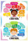 D24TIME Things I Can Control-Things I Cannot Control Mental Health Poster für Klassenzimmer Dekoration Zuhause Mental Health Pädagogisches Poster für Jungen Mädchen Lehrer Grundschule