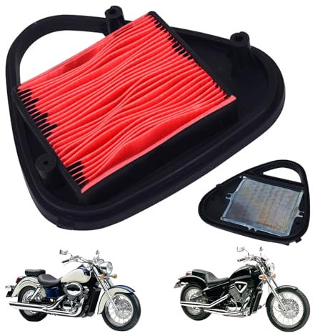Filtro Aria Cartuccia Filtro Moto per STEED400 1995-1997 VLX400 95-97 VLS400 Shadow 400 95-97 STEED600 Shadow 600 1995-1997 VLX600