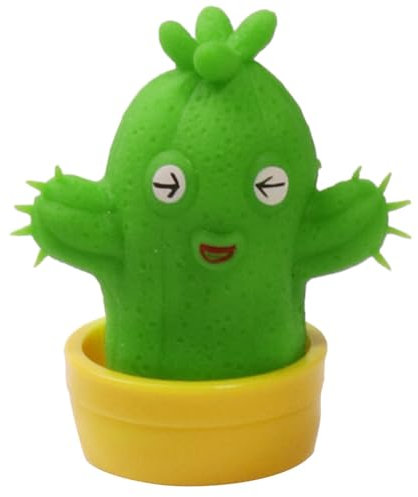 SEWACC Cactus Balles anti-stress sensorielles mignonnes pour soulager le stress, décompresser, apaiser les bébés, animaux domestiques, indéchirables