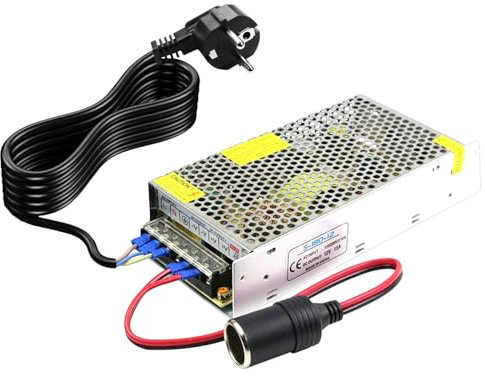 Adaptador de corriente para coche, 220 V a 12 V, 20 A, 240 W, adaptador para encendedor de cigarrillos, adaptador para encendedor de cigarrillos, para frigorífico, aspiradora de coche, compresor,
